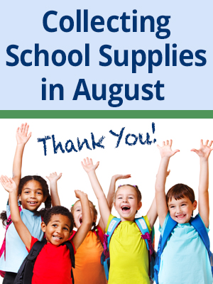 St. Gregory's Pantry is Collecting School Supplies in August