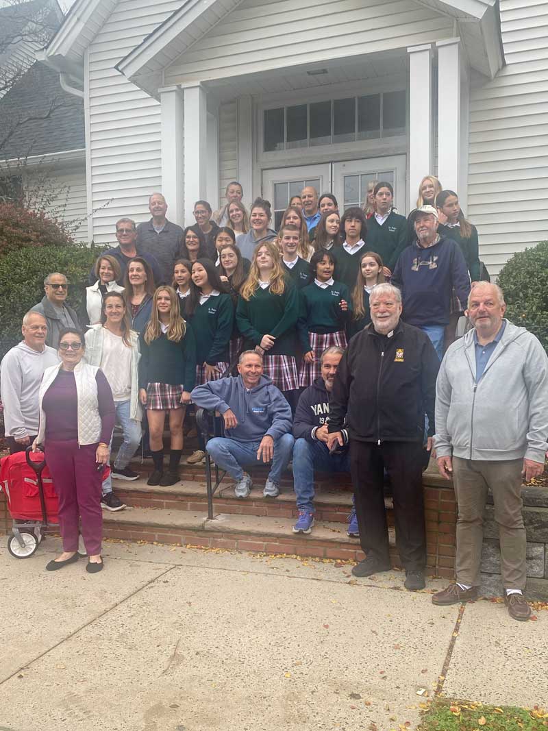 Thank You St. Peter's! 350 bags of food donated!