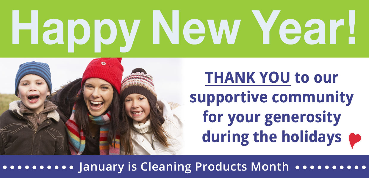 Happy New Year from St. Gregory's Pantry!