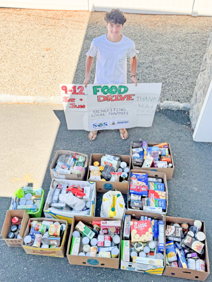 Labor Day Weekend Food Drive by Nate Spears - Thank You!